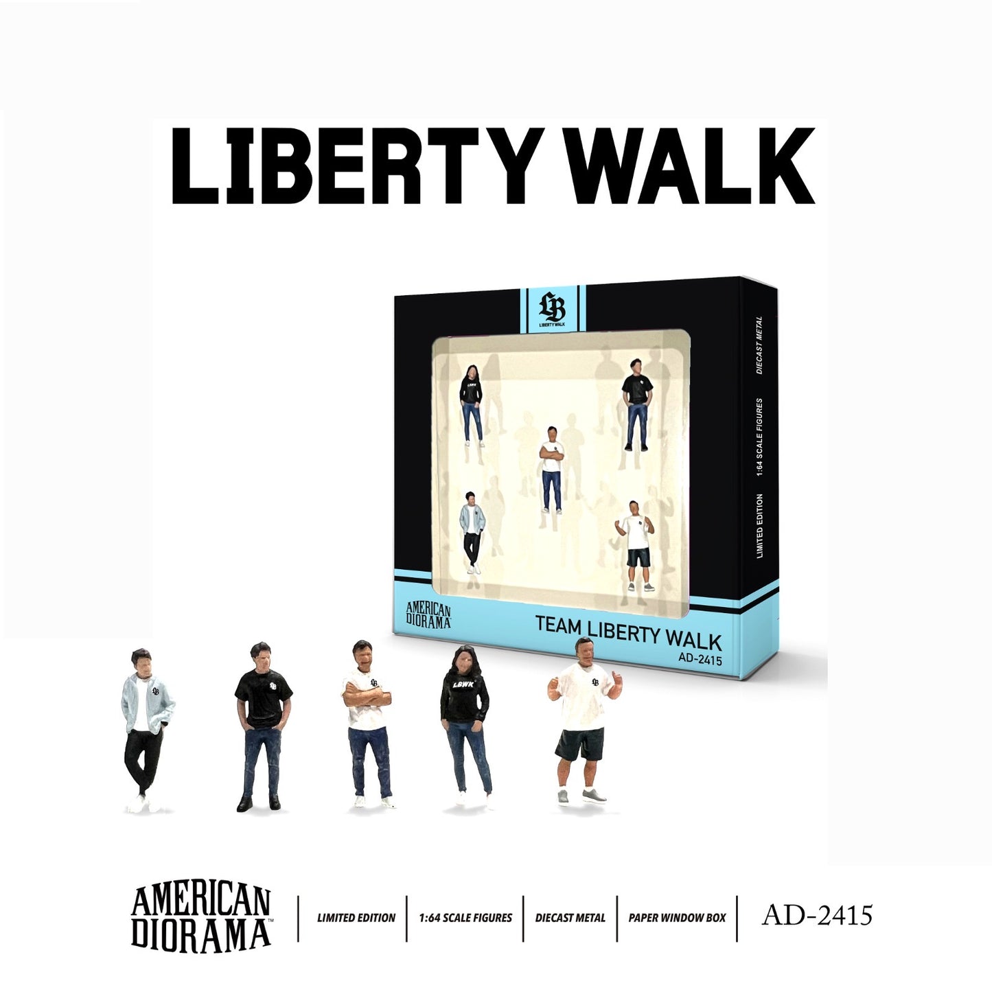 American Diorama 1/64 - Liberty Walk Figurine