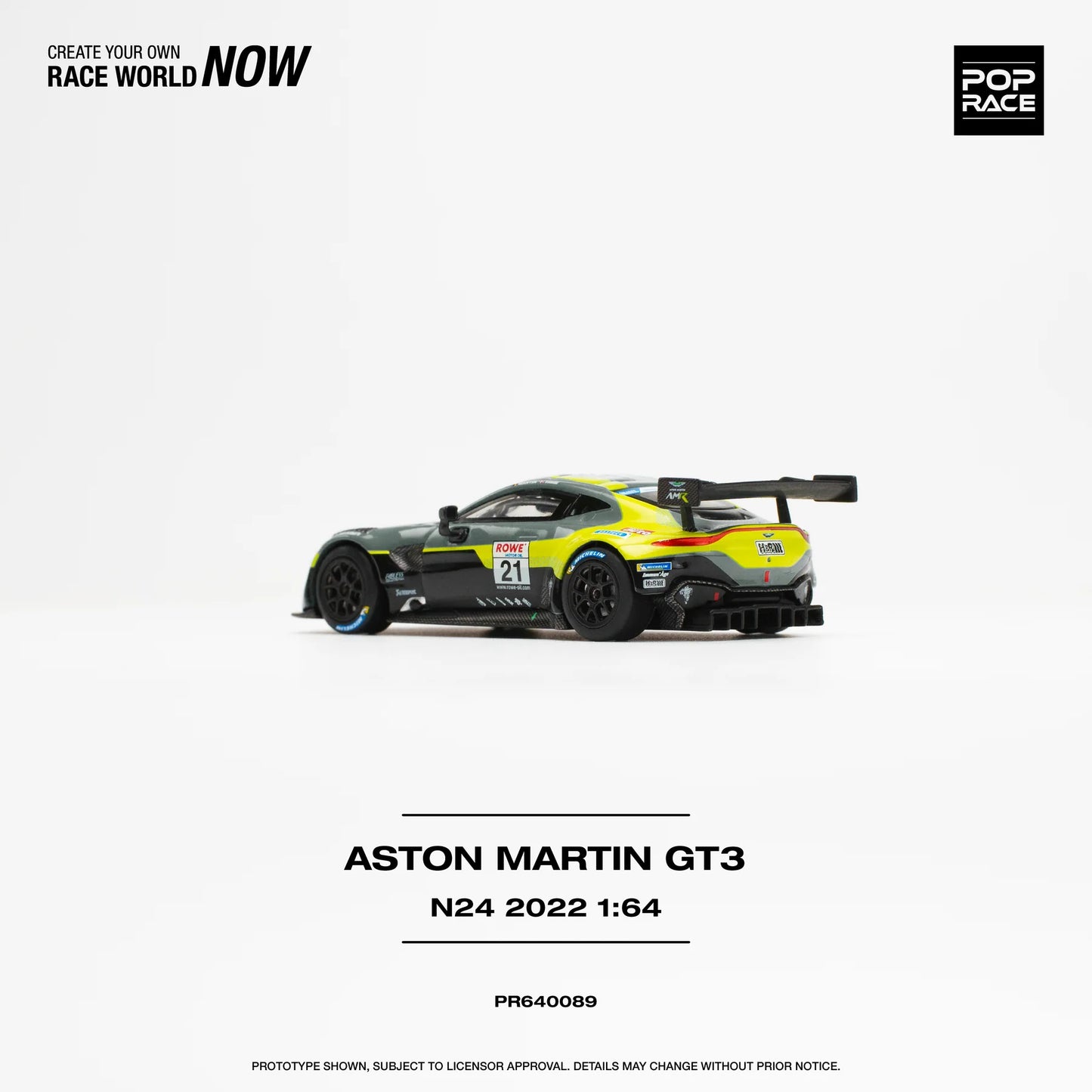 Pop Race 1/64 - Aston Martin GT3