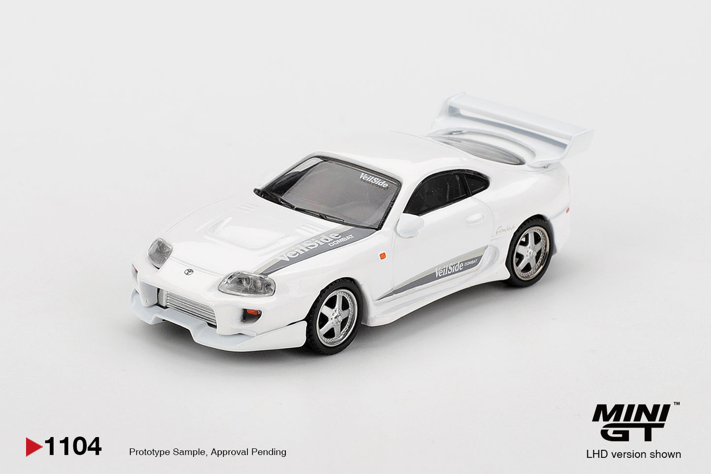 Mini GT 1/64 - Toyota Supra VeilSide Combat V-I White