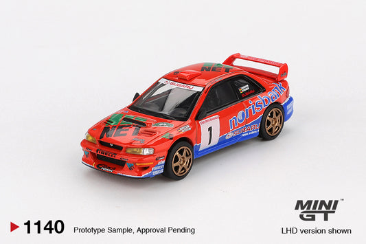 Mini GT 1/64 - Subaru Impreza WRC97 #1 1999 DRM Champion