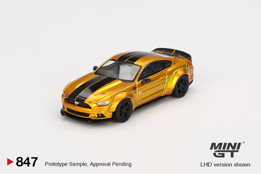 Mini GT 1/64 - LB-WORKS FORD MUSTANG LB Gold