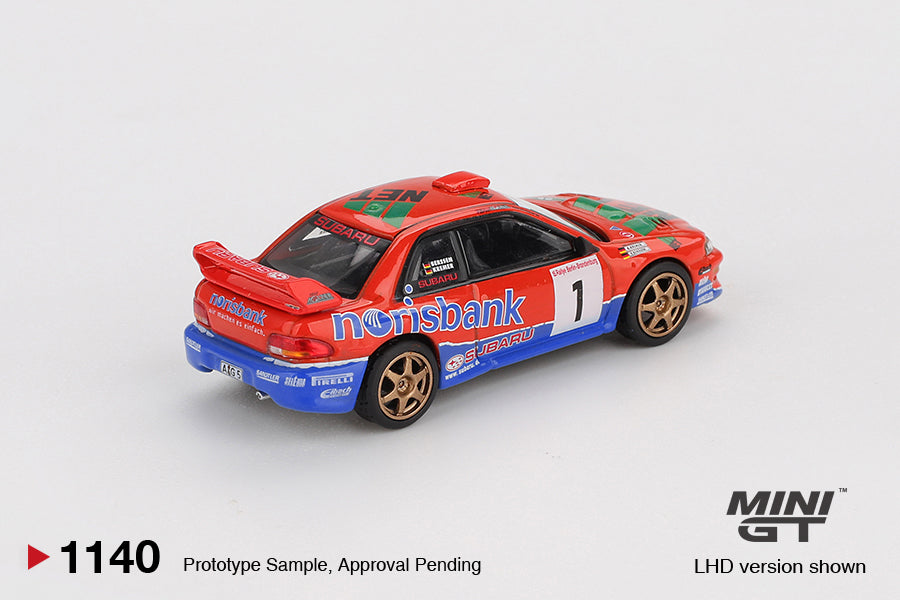 Mini GT 1/64 - Subaru Impreza WRC97 #1 1999 DRM Champion