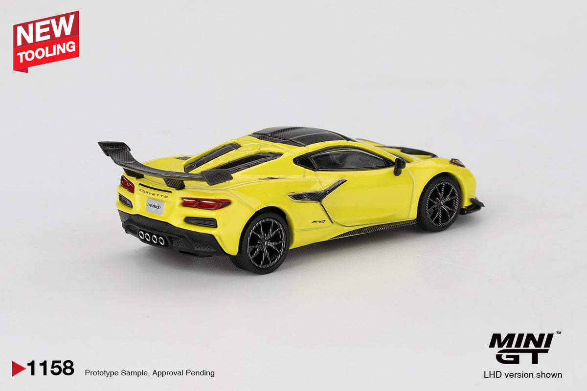 Mini GT 1/64 - Chevrolet Corvette ZR1 Accelerate Yellow