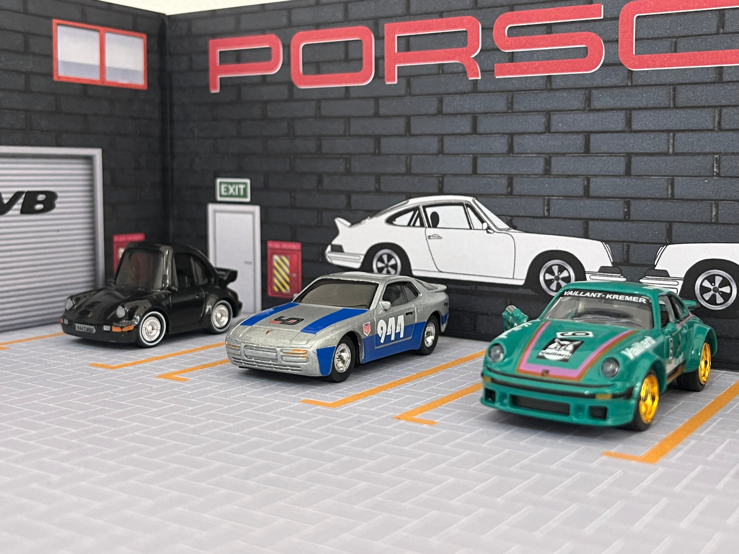 Diorama - Porsche Service