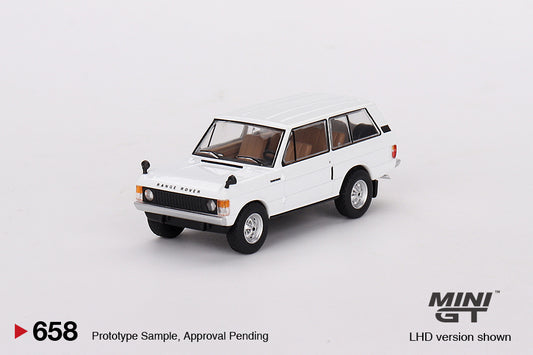 Mini GT 1/64 - Range Rover Davos White