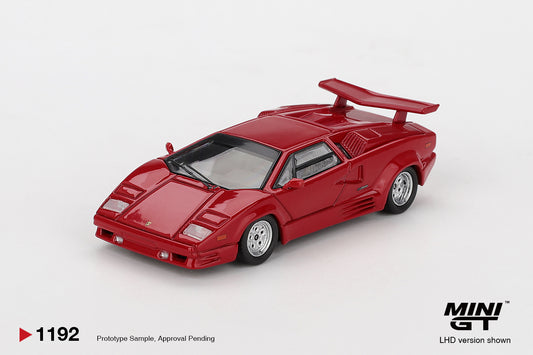 Mini GT 1/64 - Lamborghini Countach 25th Anniversary Red (BLISTER)
