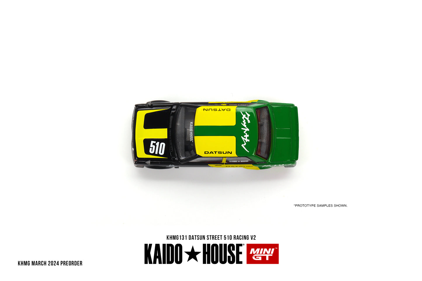 Mini GT x Kaido House 1/64 - Datsun Street 510 Racing V2