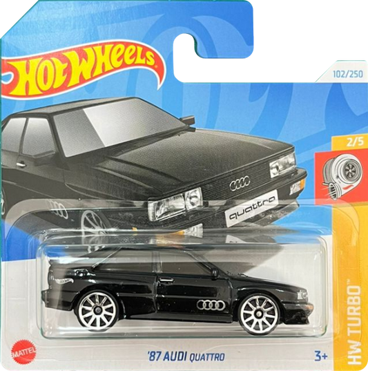 Hot Wheels 2024 1/64 - '87 Audi Quattro HTD24