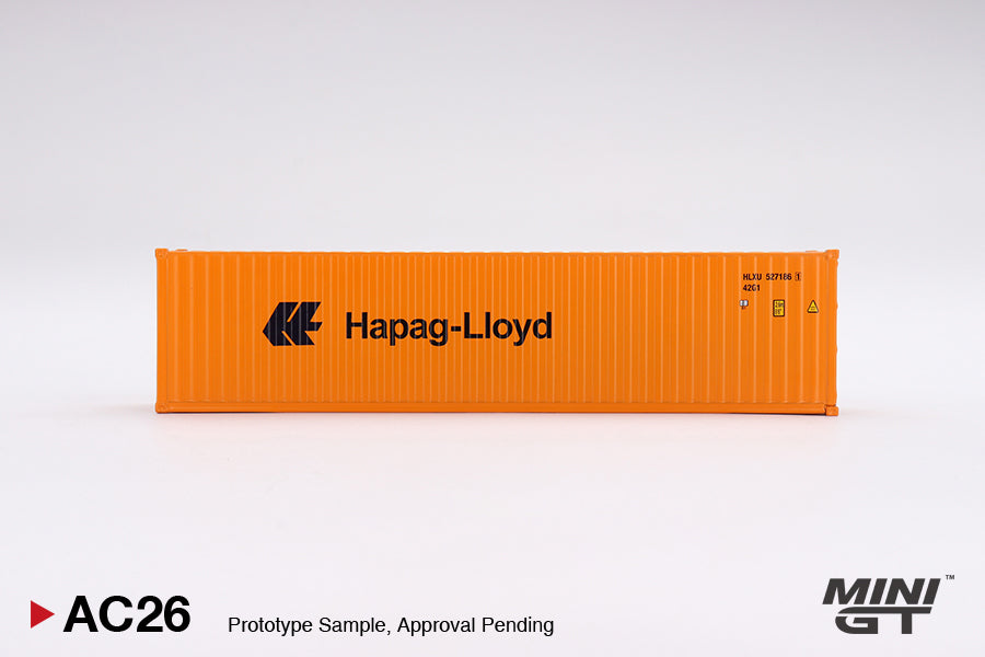 Mini GT 1/64 - Dry Container 40’ “Haag-Lloyd”