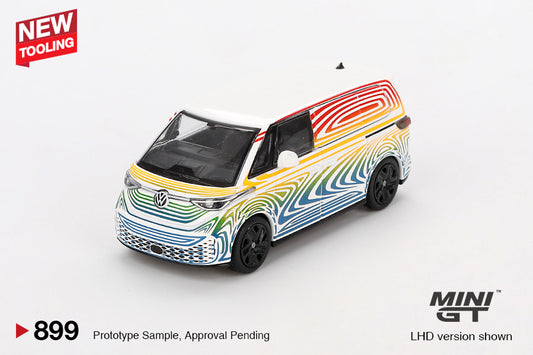 Mini GT 1/64 - Volkswagen ID. Buzz Prototype "Rainbow"