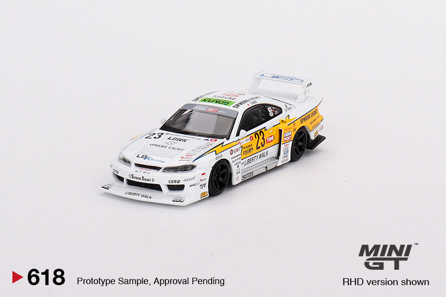 Mini GT 1/64 - Nissan LB-Super Silhouette S15 SILVIA #23 2022 Goodwood Festival of Speed (BLISTER)