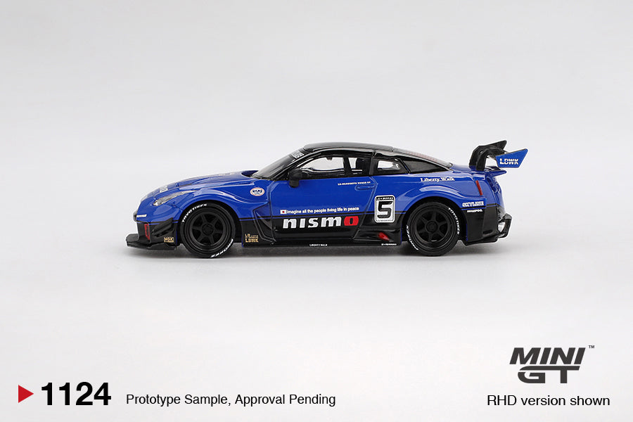 Mini GT 1/64 - LB-Silhouette WORKS GT NISSAN 35GT-RR Ver.2 Blue