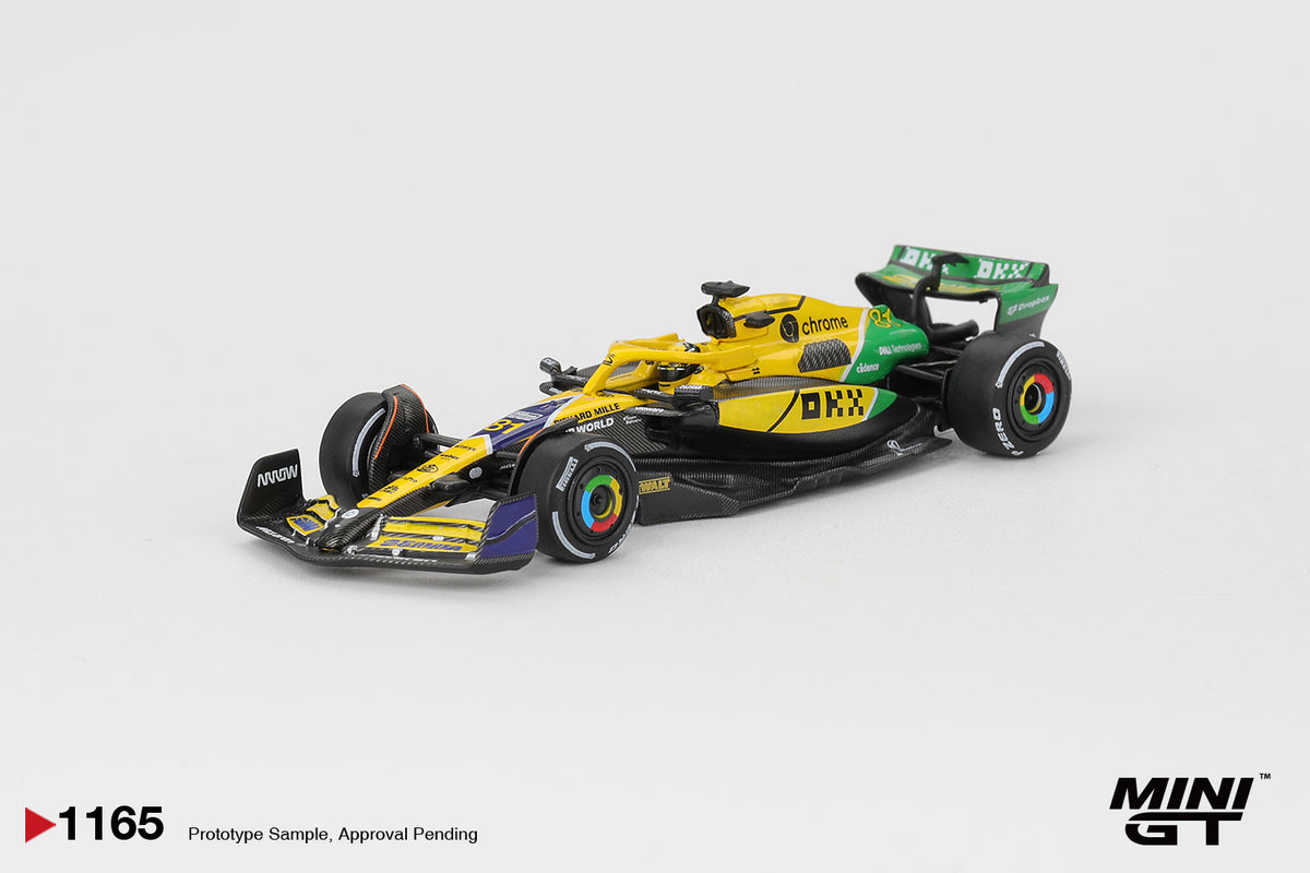 Mini GT 1/64 - McLaren MCL38 #81 Oscar Piastri 2024 F1 Monaco GP 2nd Place