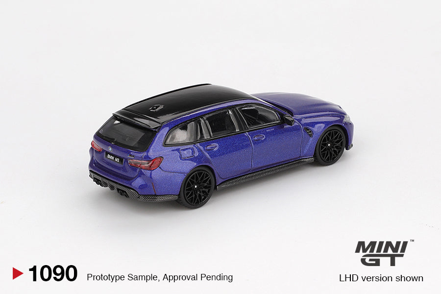 Mini GT 1/64 - BMW M3 Competition Touring Portimao Blue Metallic