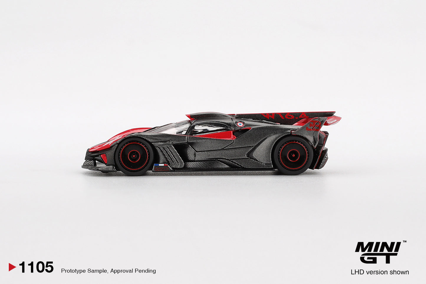Mini GT 1/64 - Bugatti Bolide Red
