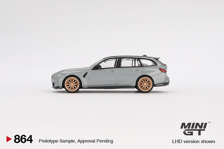 Mini GT 1/64 - BMW M3 Competition Touring Brooklyn Grey