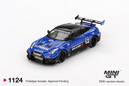 Mini GT 1/64 - LB-Silhouette WORKS GT NISSAN 35GT-RR Ver.2 Blue