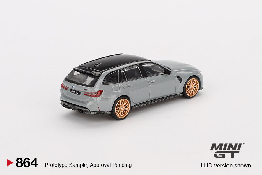 Mini GT 1/64 - BMW M3 Competition Touring Brooklyn Grey