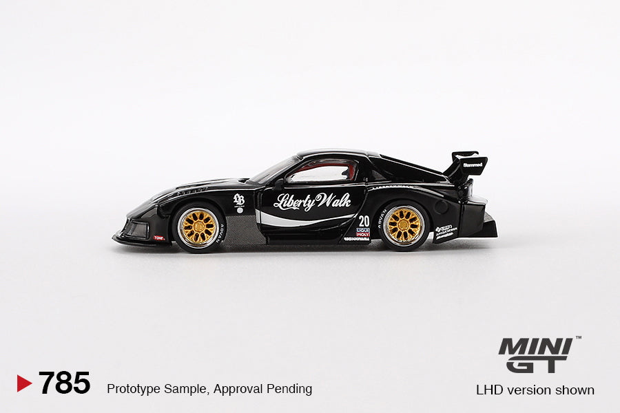 Mini GT 1/64 - MAZDA RX-7 LB-Super Silhouette Liberty Walk Black