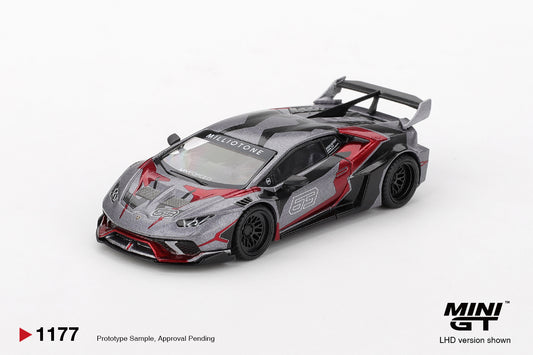 Mini GT 1/64 - LB★WORKS Lamborghini Huracán GT RONIN