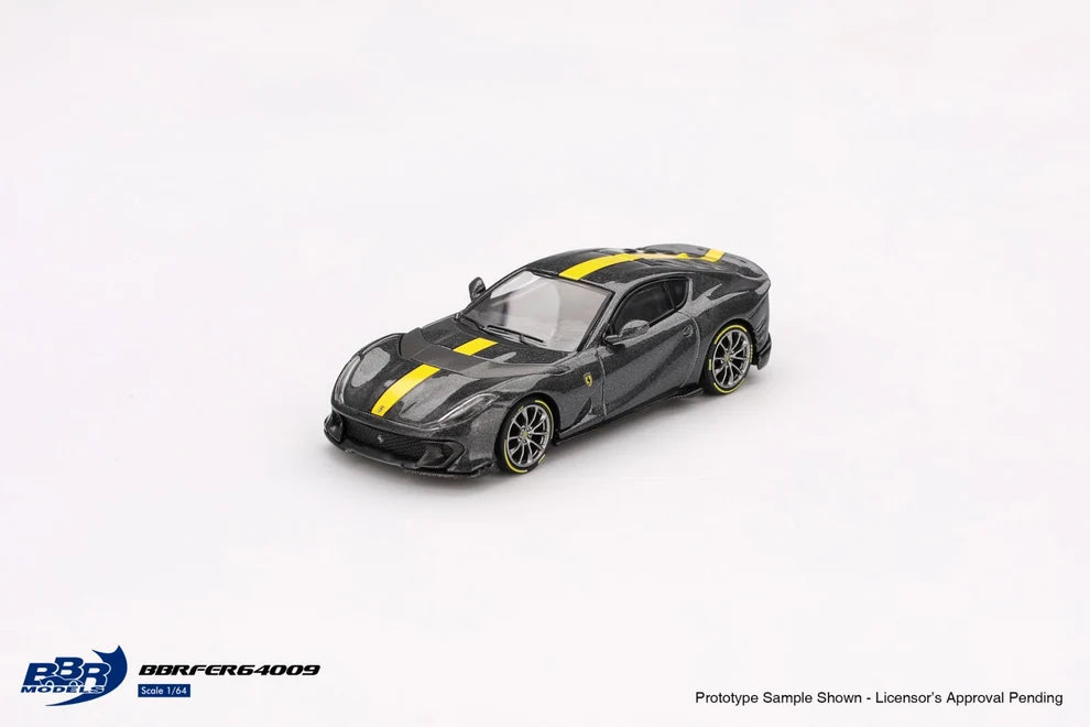 BBR Models 1/64 - Ferrari 812 Competizione Grigio Competizione