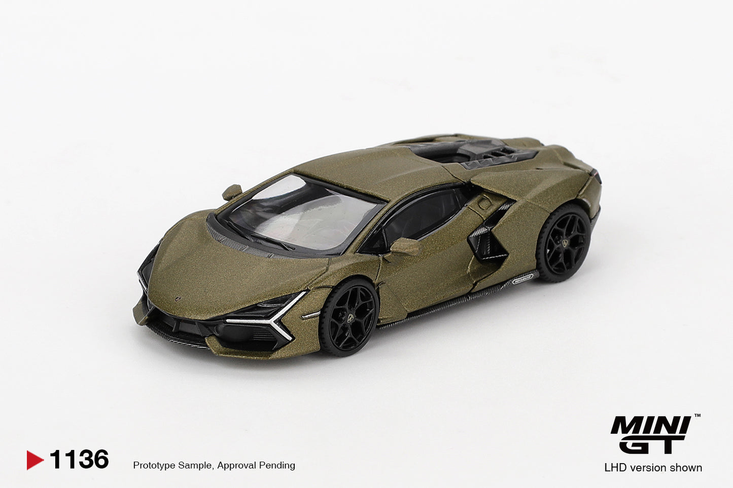 Mini GT 1/64 - Lamborghini Revuelto Verde Gea Matte