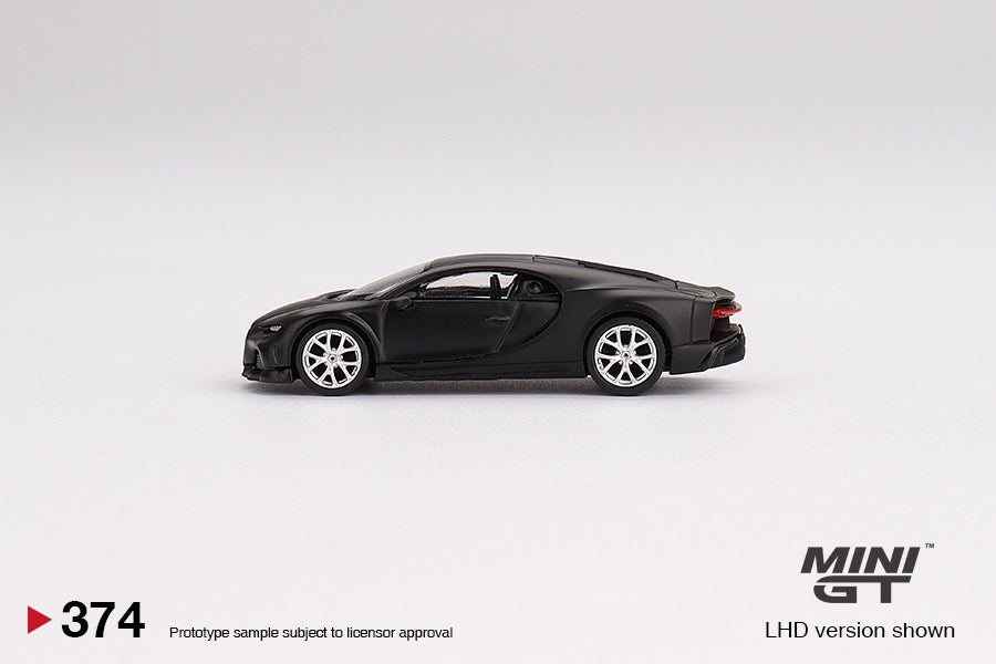 Mini GT 1/64 - Bugatti Chiron Super Sport 300+ Matte Black