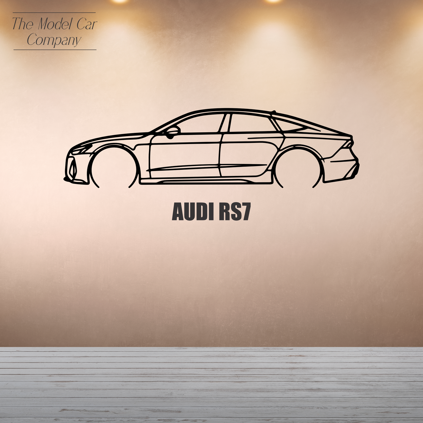 Wall Art Silhouette - Audi RS7