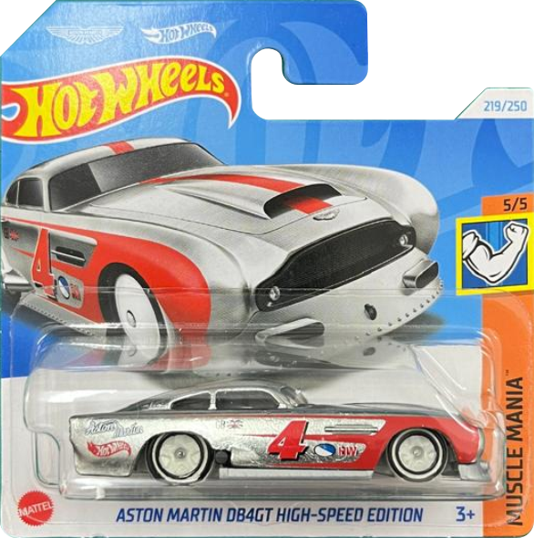 Hot Wheels 2024 1/64 - Aston Martin DB4GT High-Speed Edition