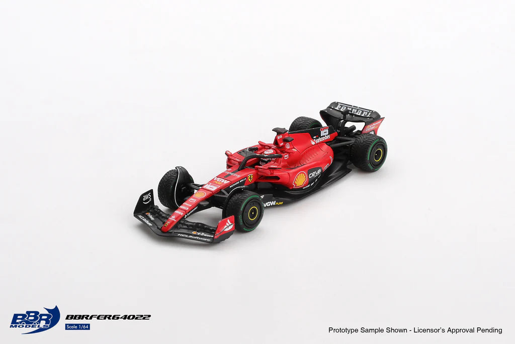 BBR 1/64 - Ferrari SF23 #16 Leclerc 2023 Monaco GP