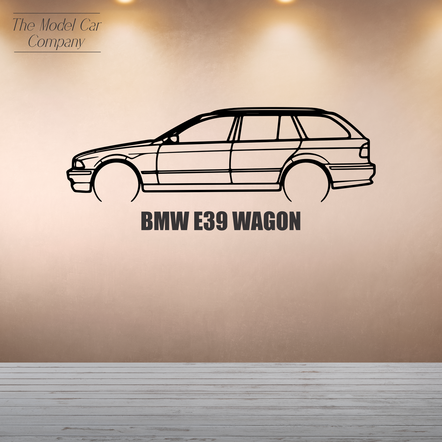 Wall Art Silhouette - BMW E39 Wagon