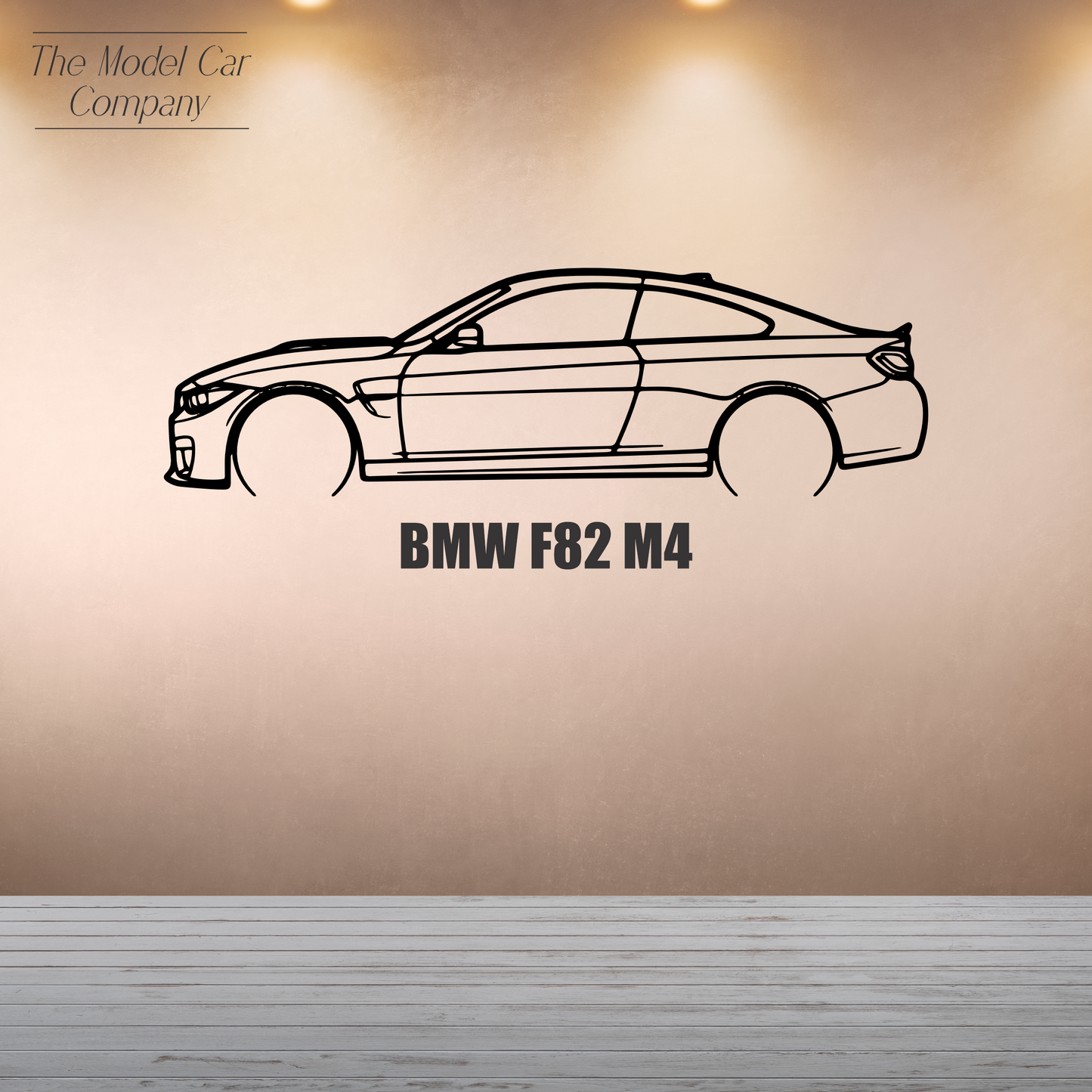 Wall Art Silhouette - BMW F82 M4