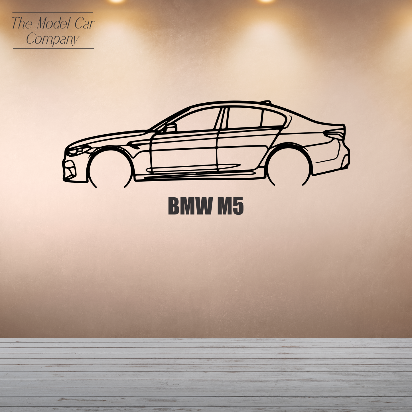 Wall Art Silhouette - BMW M5