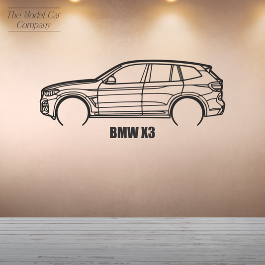 Wall Art Silhouette - BMW X3