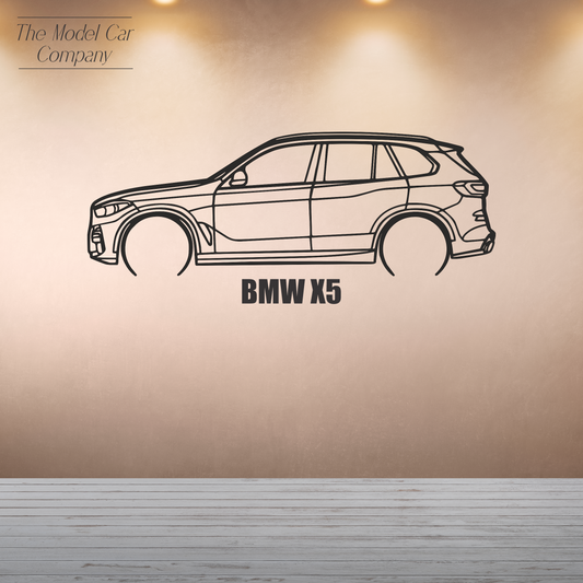 Wall Art Silhouette - BMW X5