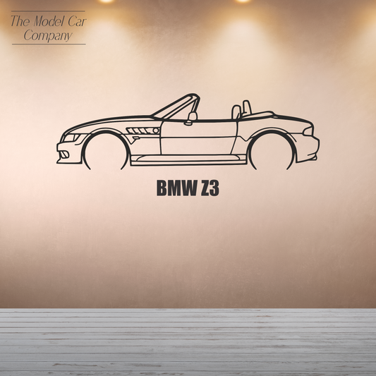 Wall Art Silhouette - BMW Z3