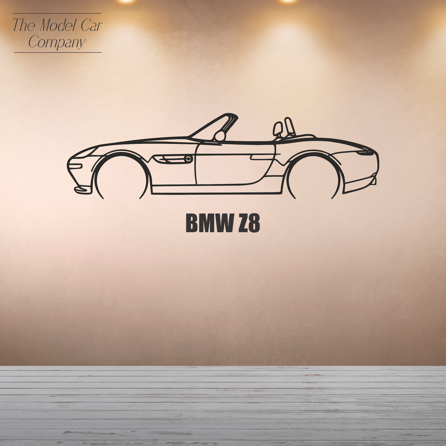 Wall Art Silhouette - BMW Z8