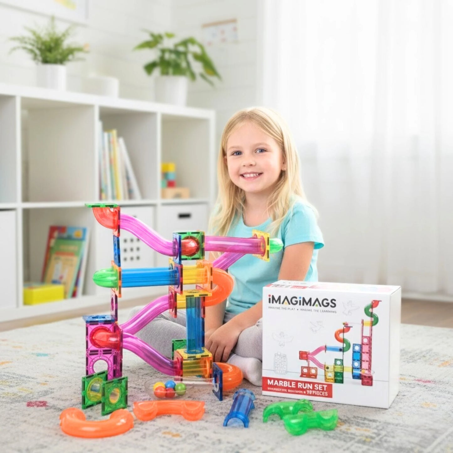 Imagimags - Marble Run Set