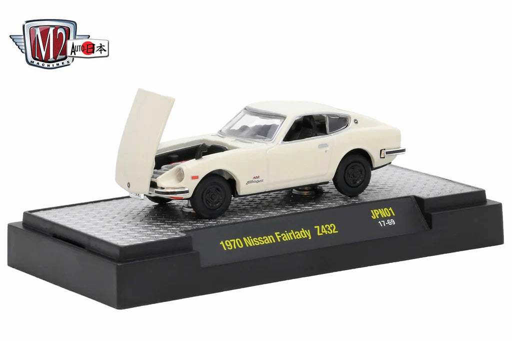 M2 Machines 1/64 - 1970 Nissan Fairlady Z432