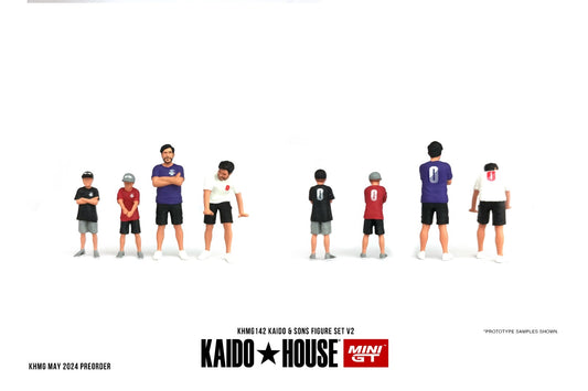 Mini GT x Kaido House 1/64 - Kaido & Sons Figure Set V2