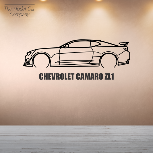 Wall Art Silhouette - Chevrolet Camaro ZL1