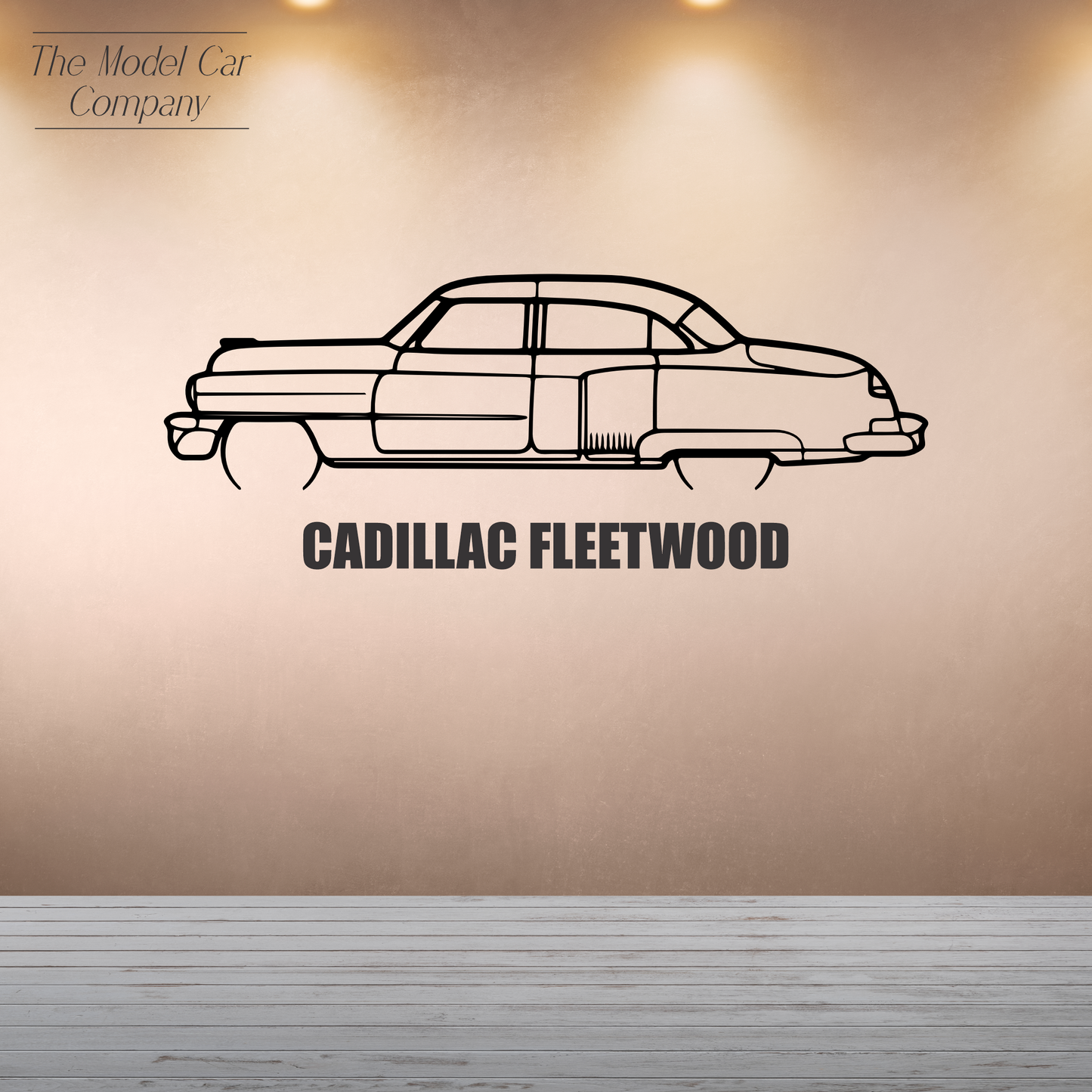 Wall Art Silhouette - Cadillac Fleetwood