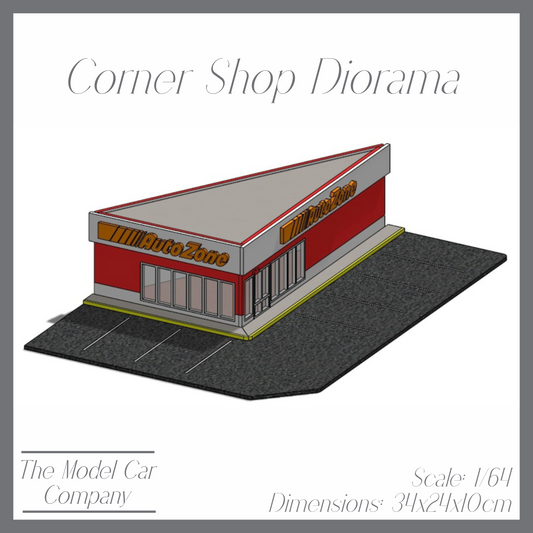 Diorama - Corner Shop