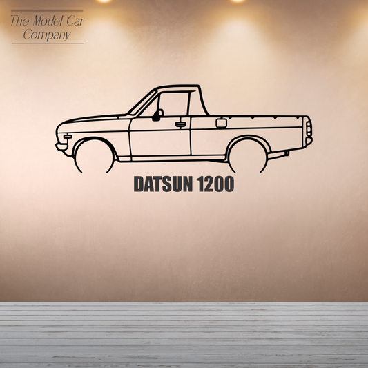 Wall Art Silhouette - Datsun 1200