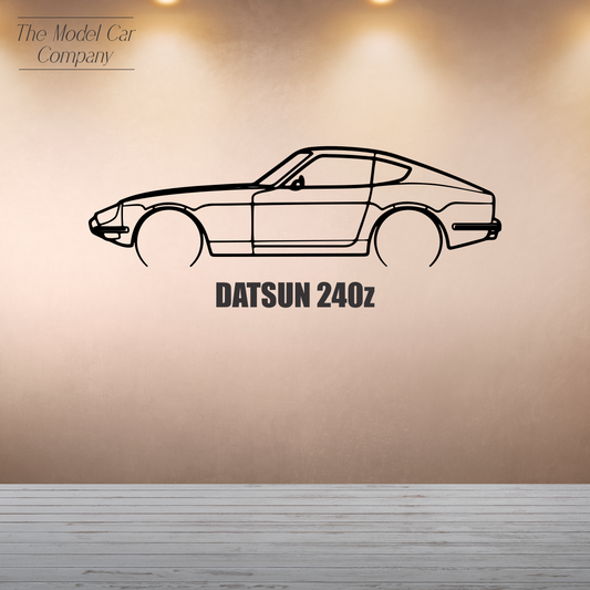 Wall Art Silhouette - Datsun 240z