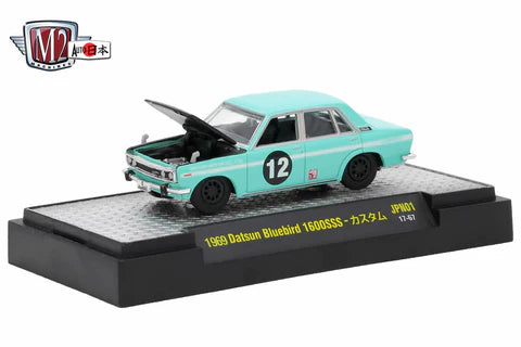 M2 Machines 1/64 - 1969 Datsun Bluebird 1600 SSS Sedan