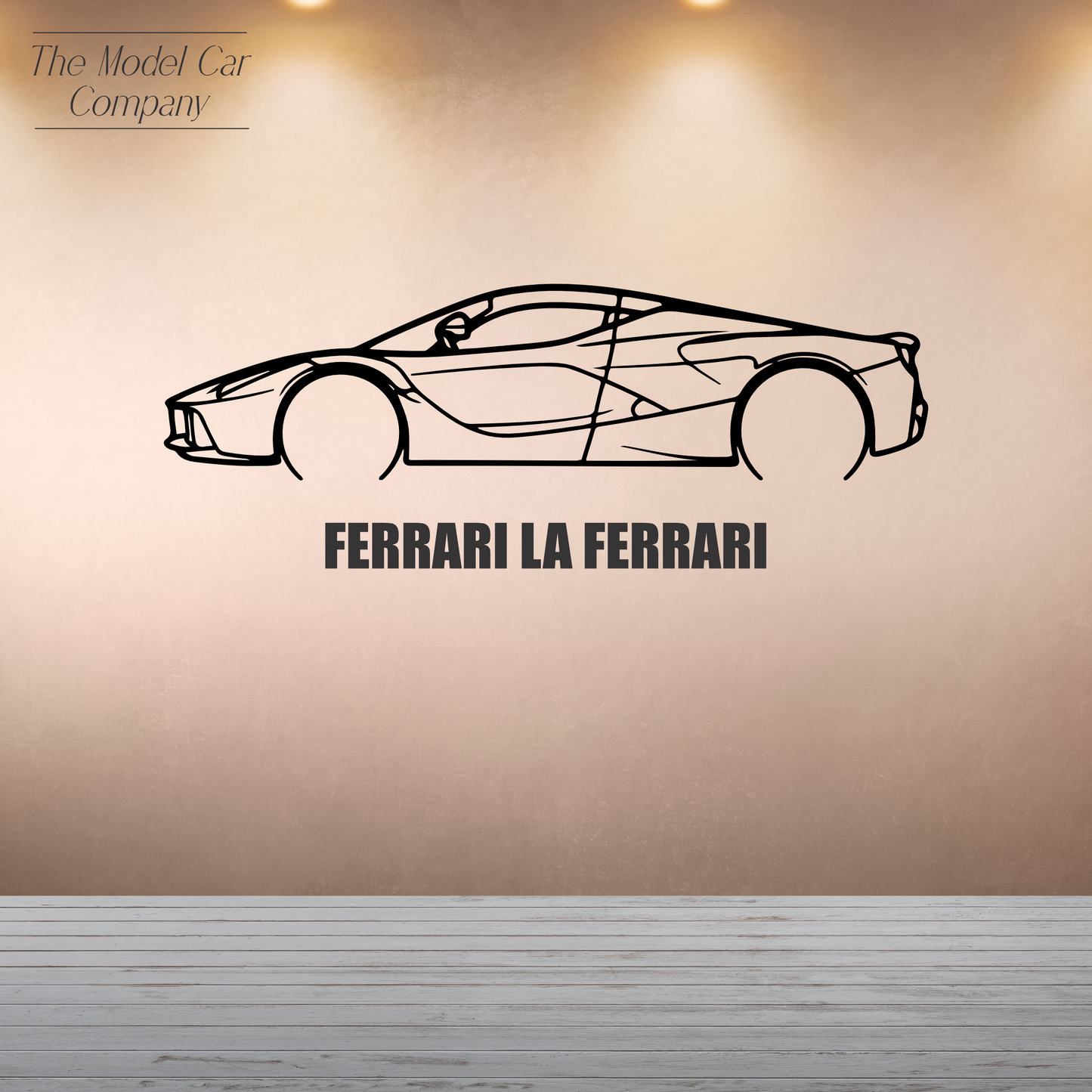 Wall Art Silhouette - Ferrari La Ferrari