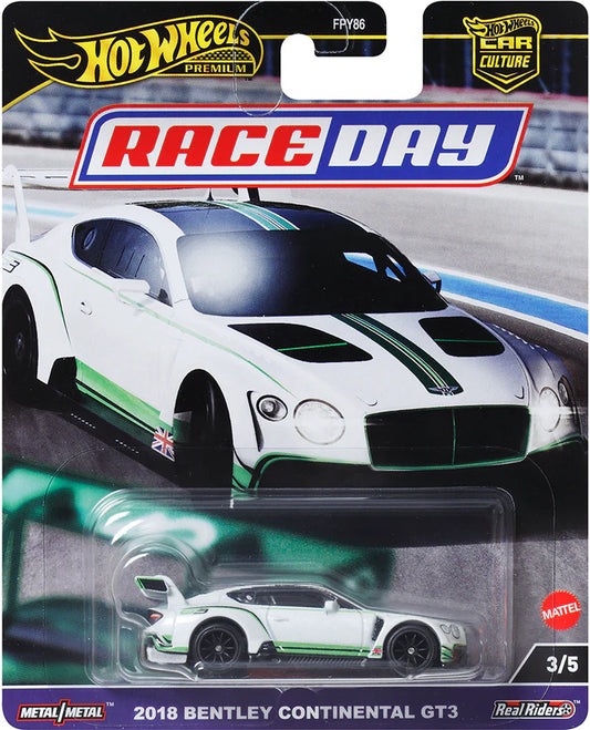 Hot Wheels Race Day 1/64 - 2018 Bentley Continental GT3