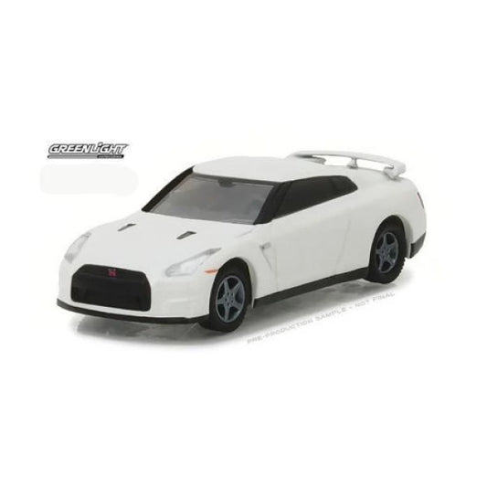 Greenlight 1/64 - Nissan Skyline GT-R R35 2014 – White Pearl