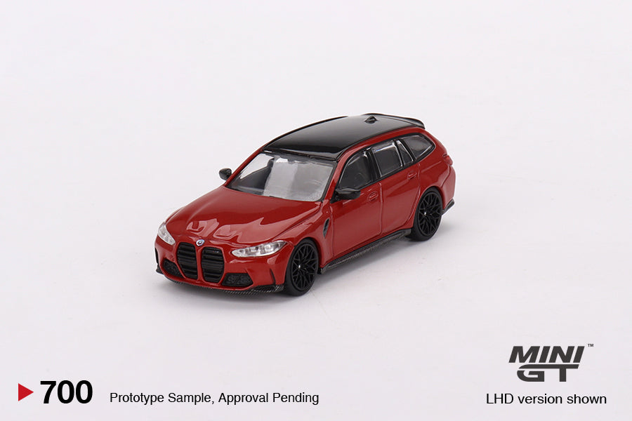 Mini GT 1/64 - BMW M3 Competition Touring Toronto Red Metallic